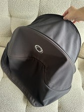 Bugaboo Bee+ Bee3 Bee5 Bee6 Extendable Hood Sun Canopy Black Fabric