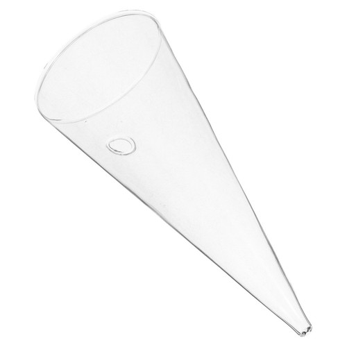 Wall glass vase - vase, mounted