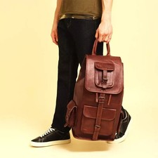 Leather Vintage Backpack Bag