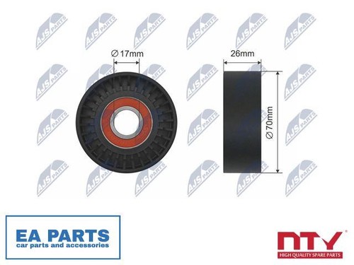 Tensioner pulley ribbed - tensioner, pulley,