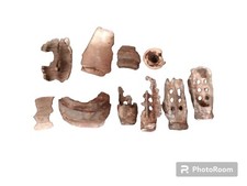 ww2 british militeria mortar fin shrapnel job lot metal detecting find