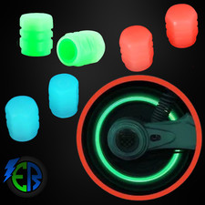 2Pc Tyre Valve Caps Illuminate