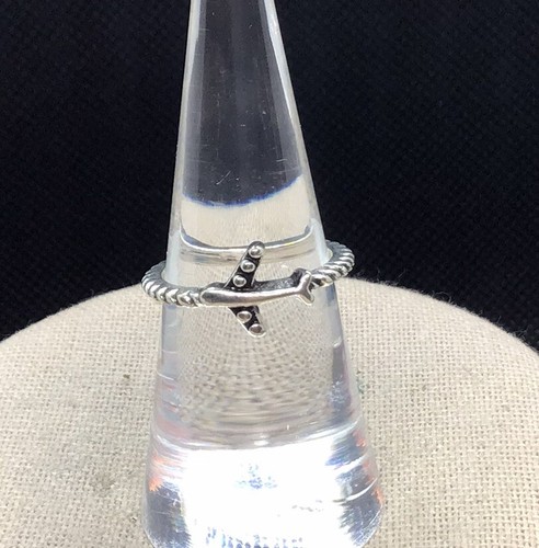 Silver tone airplane beaded - silver,