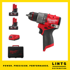 Milwaukee M12FPD2-602X 12V FUEL Gen 2 Combi Drill Kit – 2 x 6.0Ah Batteries