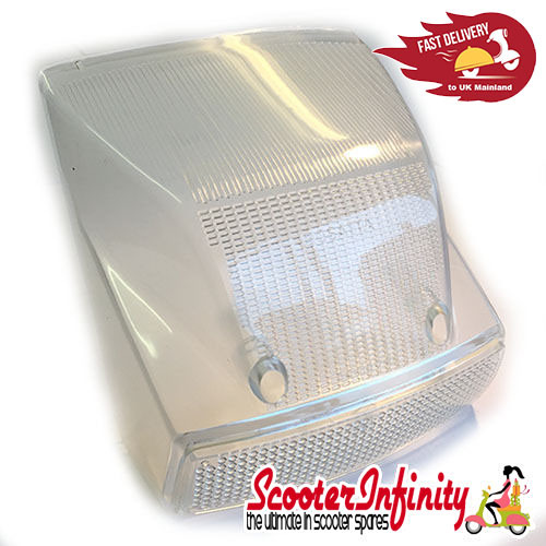 Rear light lamp lens clear - rear,