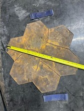 Split Rubble Stone Concrete Stamp Mat