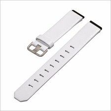 Jacob Jensen watch strap original leather white 19 mm sliding band M