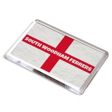 FRIDGE MAGNET - South Woodham Ferrers - St George Cross/England Flag