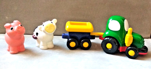Toy tractor trailer - toy, (press