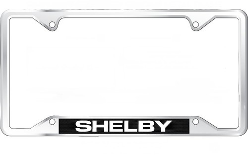 Shelby chrome license - license, plate