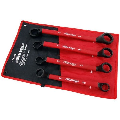 Ring spanner set jumbo - set, 4pc