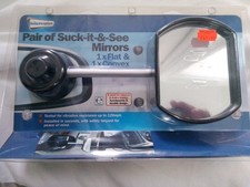 Suck It and See Caravan/ Trailer Towing Mirror's Including Storage Bags VGC
