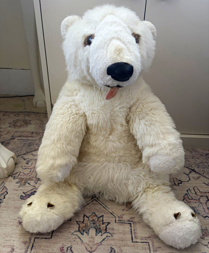 Lefray polar bear plush - plush, soft
