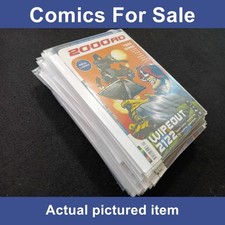 2000AD progs 1200-1249 comics - 50 job lot collection inc RARE 1208( LOT#14137)