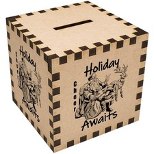 'Jolly Santa and His Reindeer'