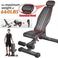 Foldable Weight Bench Adjust