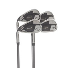 Callaway Rogue ST Max Golf 7-PW Iron Set Graphite Shaft Senior Flex Left Handed