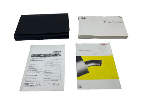 Honda civic owners manual - civic,