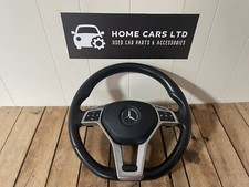 Mercedes AMG C E Class W204 W207 W212 Leather STEERING WHEEL Pedal Shift