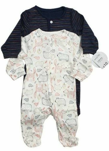 Baby boy bears - boy, stripe
