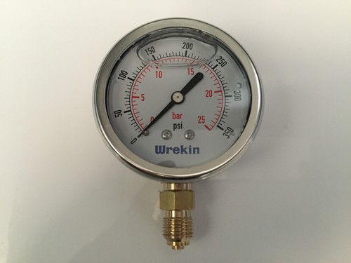 Hydraulic pressure gauge 63mm - pressure,