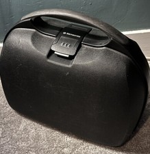 SAMSONITE ‘EPSILON’ BLACK COSMETIC CASE HARD SHELL VANITY/MAKE UP