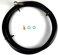 NEW - 2 METER BRAKE HOSE KIT - FOR HAYES; STROKER, DOMINION, PRIME (SEE FITMENT)