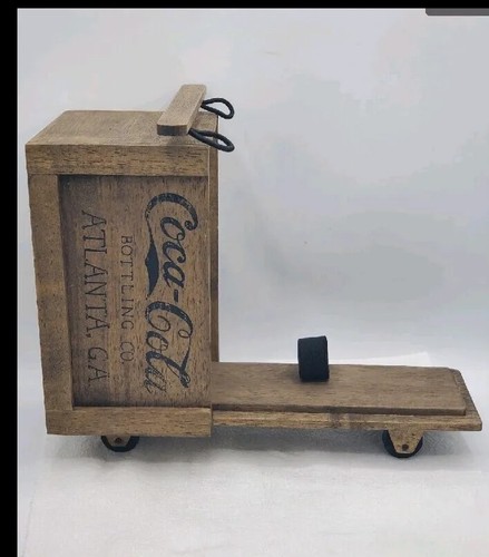 Vintage small wooden coca cola - vintage,
