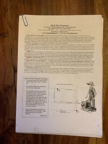 Hit miss stationary engine - hit,
