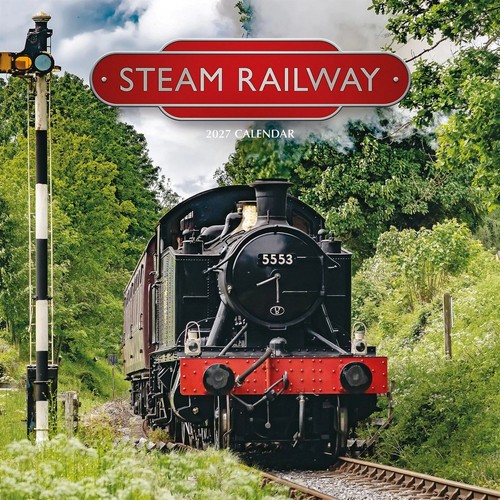Steam railway calendar - steam,