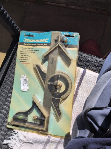 Silverline combination square - combination,