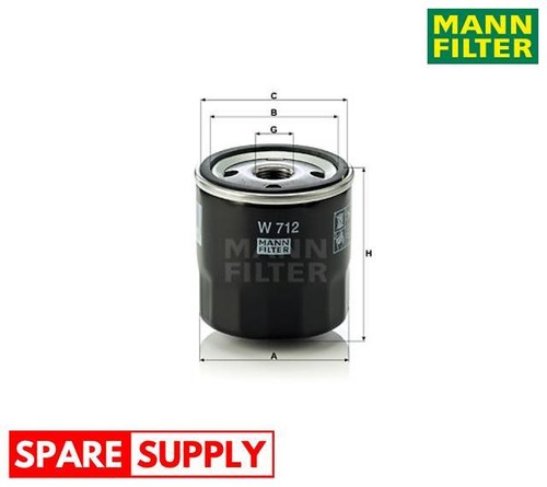Oil filter for opel 1900 - for,