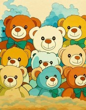Various teddies - teddies,