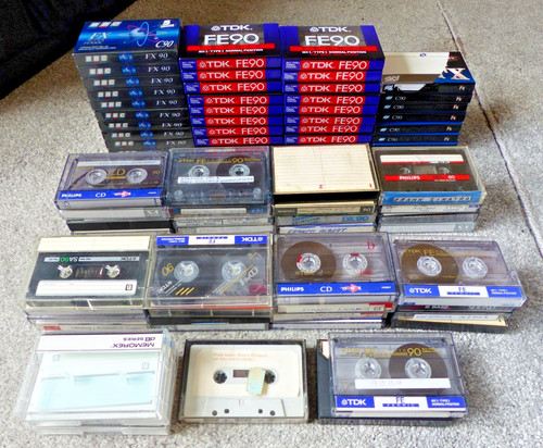 New sealed blank tape - sealed,
