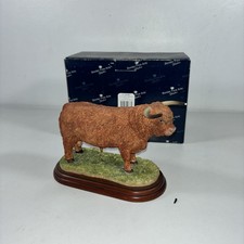 BORDER FINE ARTS HIGHLAND BULL A2311 CATTLE BREEDS Rare *READ DESCRIPTION*