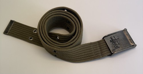 Stussy belt khaki - stussy,