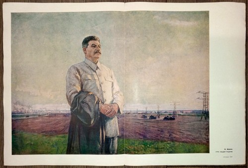 Stalin poster soviet - poster.,
