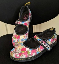 Limited Edition 2010s Hello Kitty Doc Martens Canvas Shoes Size UK 6/EU 39