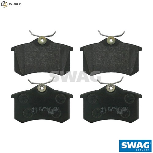 Brake pad set disc - pad, 30