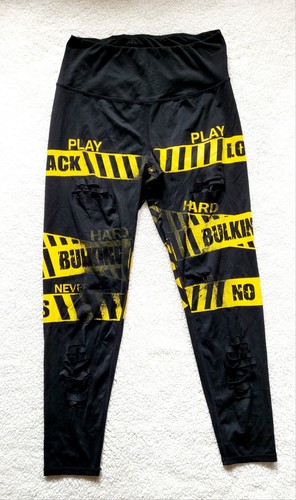 Play hard black - black, caution