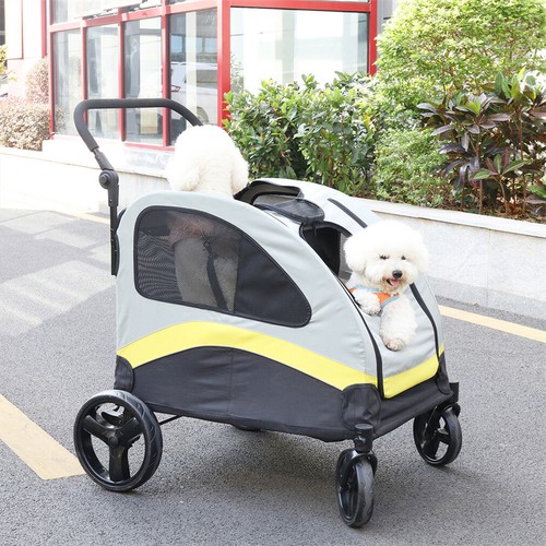 Dog stroller double - dog, pet