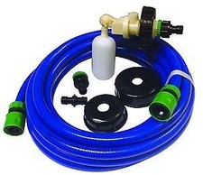 Caravan Mains Water Universal Fill Adaptor ROUND Food GRADE Hose Aqua Roll Hog