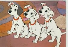 WALT DISNEY - PONGO AND PERDITA PUPS (101 DALMATIONS) COLOUR  POSTCARD