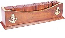 Wooden Handcrafted Domino Game