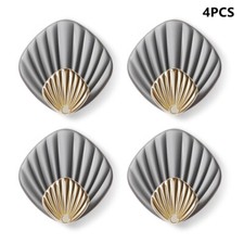 4x Self Stick Shell Decorative