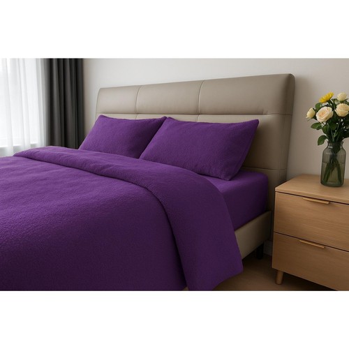 Teddy fleece duvet cover - teddy, &