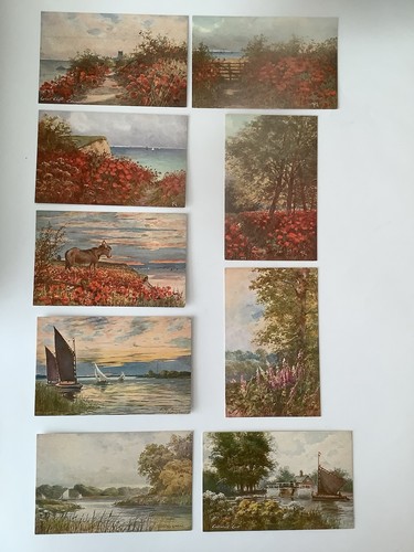 Artist signed norfolk - artist, pcs