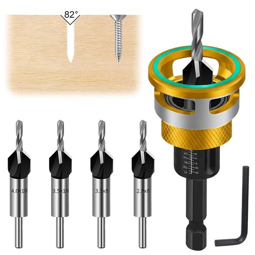 Countersink drill bit with - 6x,
