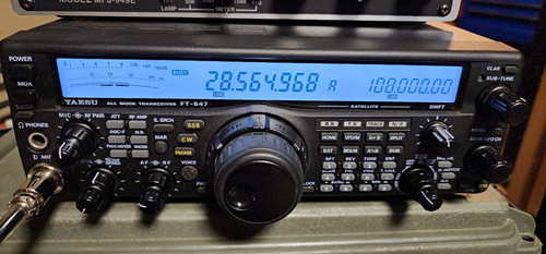 Yaesu 847 quad - yaesu, band