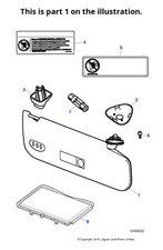 Jaguar Genuine Illuminated Sun